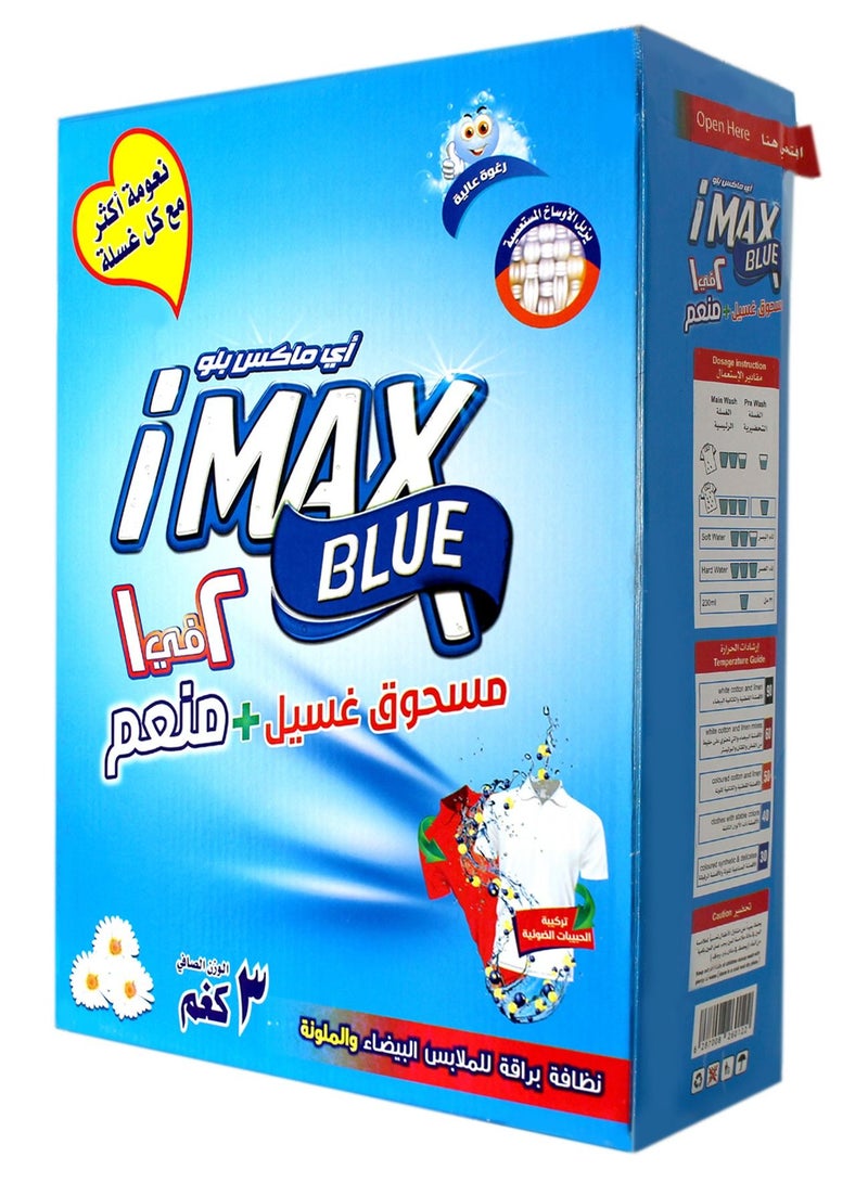 1001 Detergent Powder with Sodtener 3 KG - Image 1